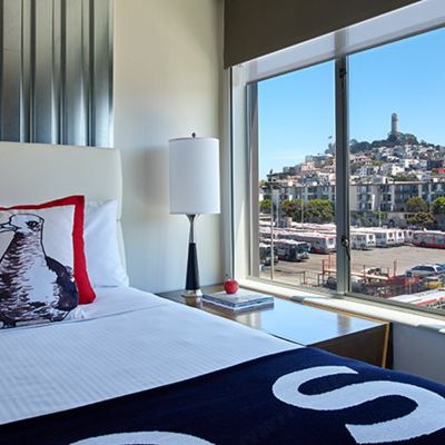 San Francisco City View Two Double Room