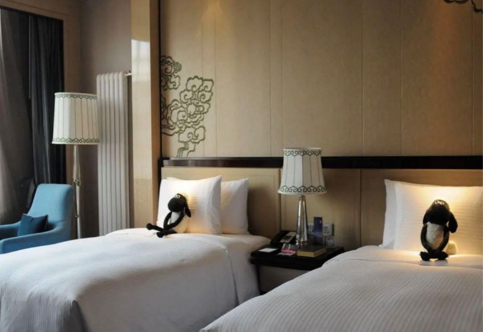 高级豪华双床房（荞麦护颈枕+斯林百兰床垫）