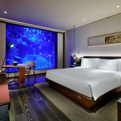 尊享房水下景觀大床 上海佘山世茂洲際酒店（世茂深坑酒店）優惠