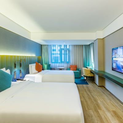 心怡標準房[小冰箱+55寸投屏電視] 蘇州觀前街漫心飯店優惠