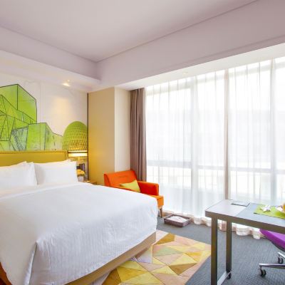 高級大床房 西安大雁塔希爾頓歡朋飯店優惠