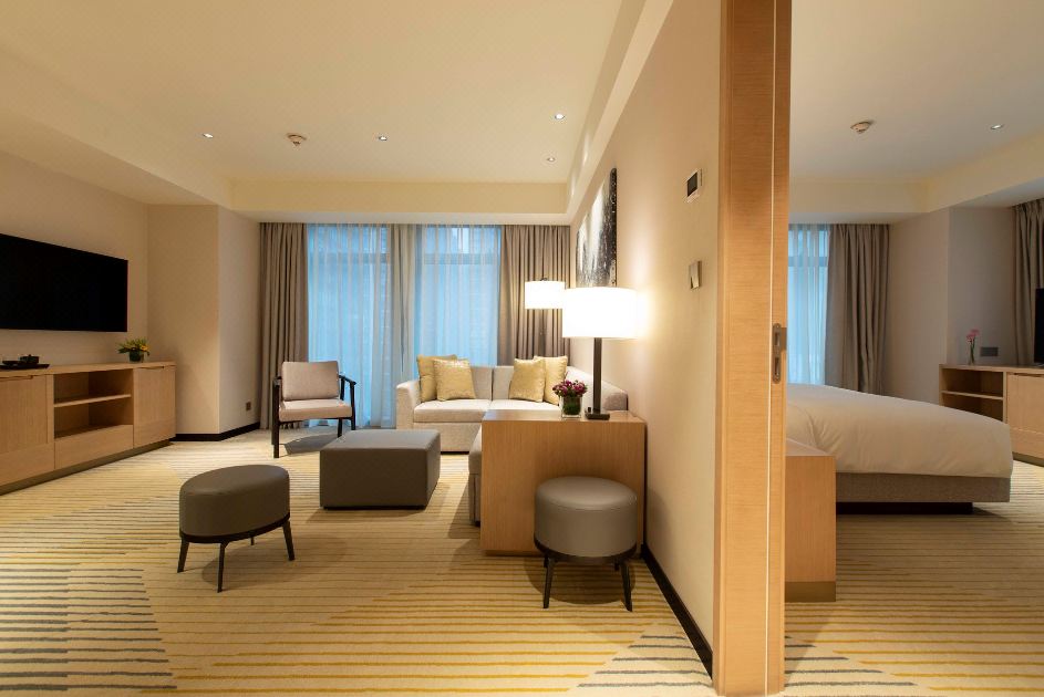 Hyatt Place Chengdu Pebble WalkSuite King Bed With Sofa Bed