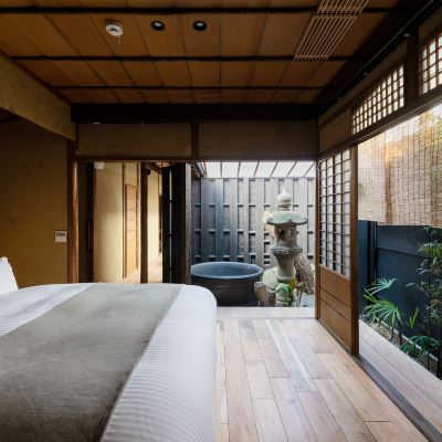 柏餅ラグジュアリールーム(屋外バスルーム) Nazuna 京都 御所 クーポン