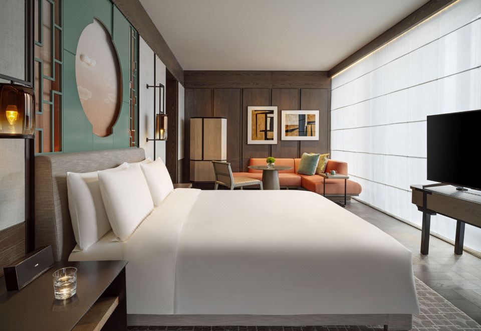 豪华大床间「180°沉浸城市美景」