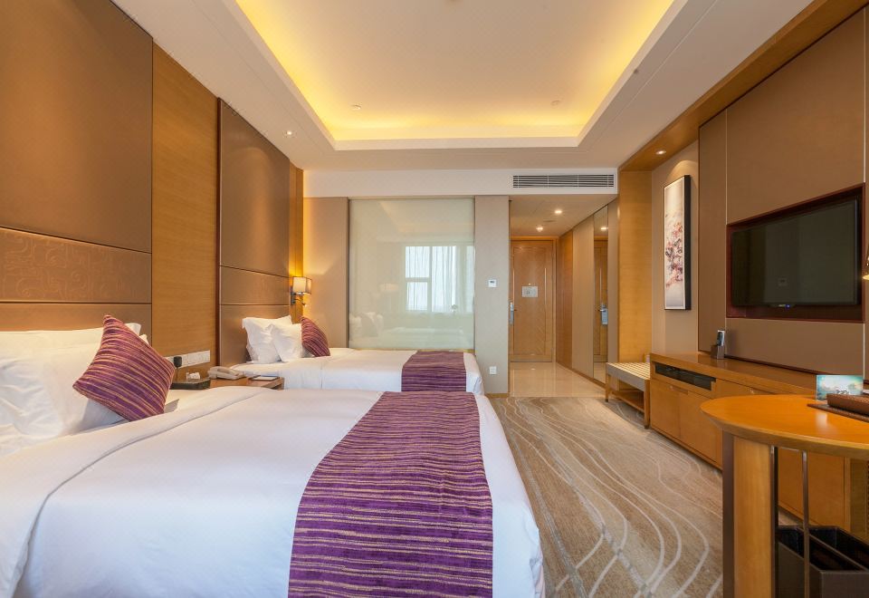 至尊豪华双床房【高居揽胜+俯瞰繁城】