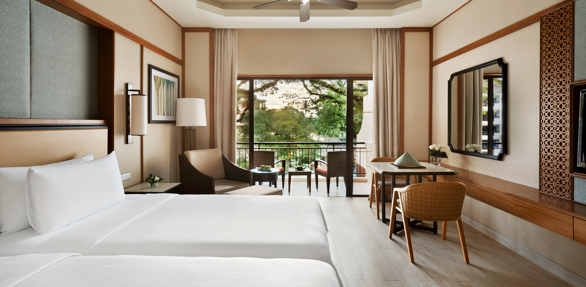 Shangri-La Rasa Sayang, Penang花園翼豪華園景房