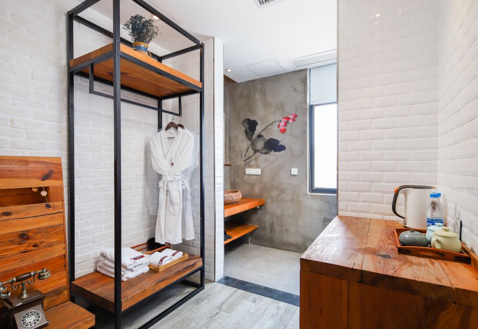 渔埠头·阳光大床房|老街古韵·国美设计+外阳台街景