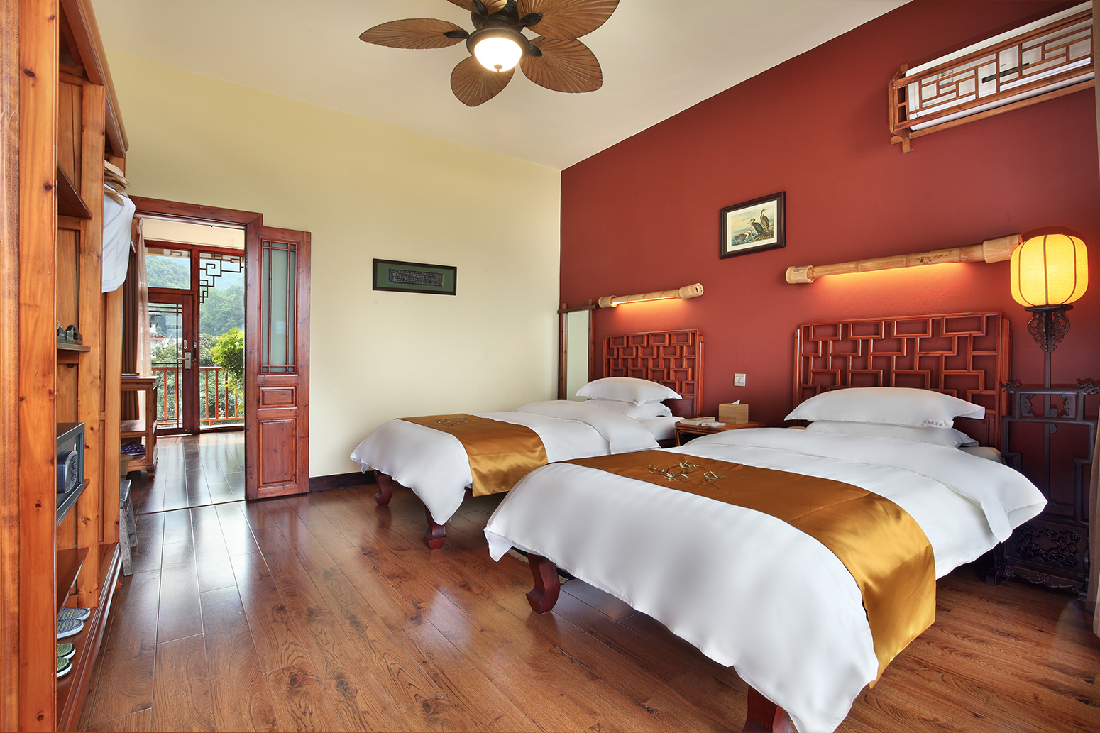 月亮山景阳台亲子房（柚林围炉煮茶+私享月亮山+古韵茶室）