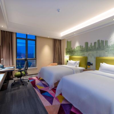 高級雙床房 清遠鳳城希爾頓歡朋酒店優惠