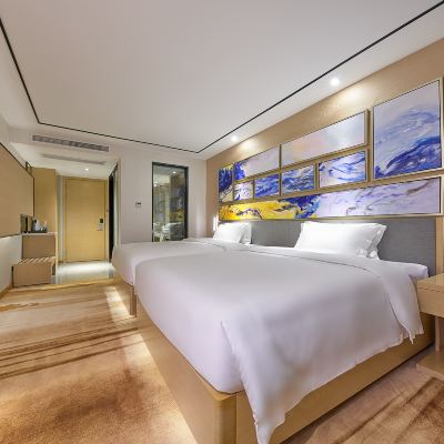 行政雙床房<空氣凈化+智控+雙隔音+零壓床墊+親膚布草 梵鉑（廣州白雲機場體驗店）優惠