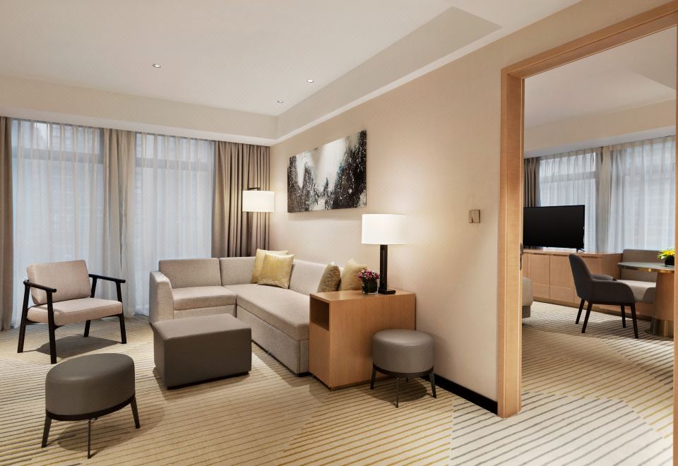 Hyatt Place Chengdu Pebble WalkSuite King Bed With Sofa Bed