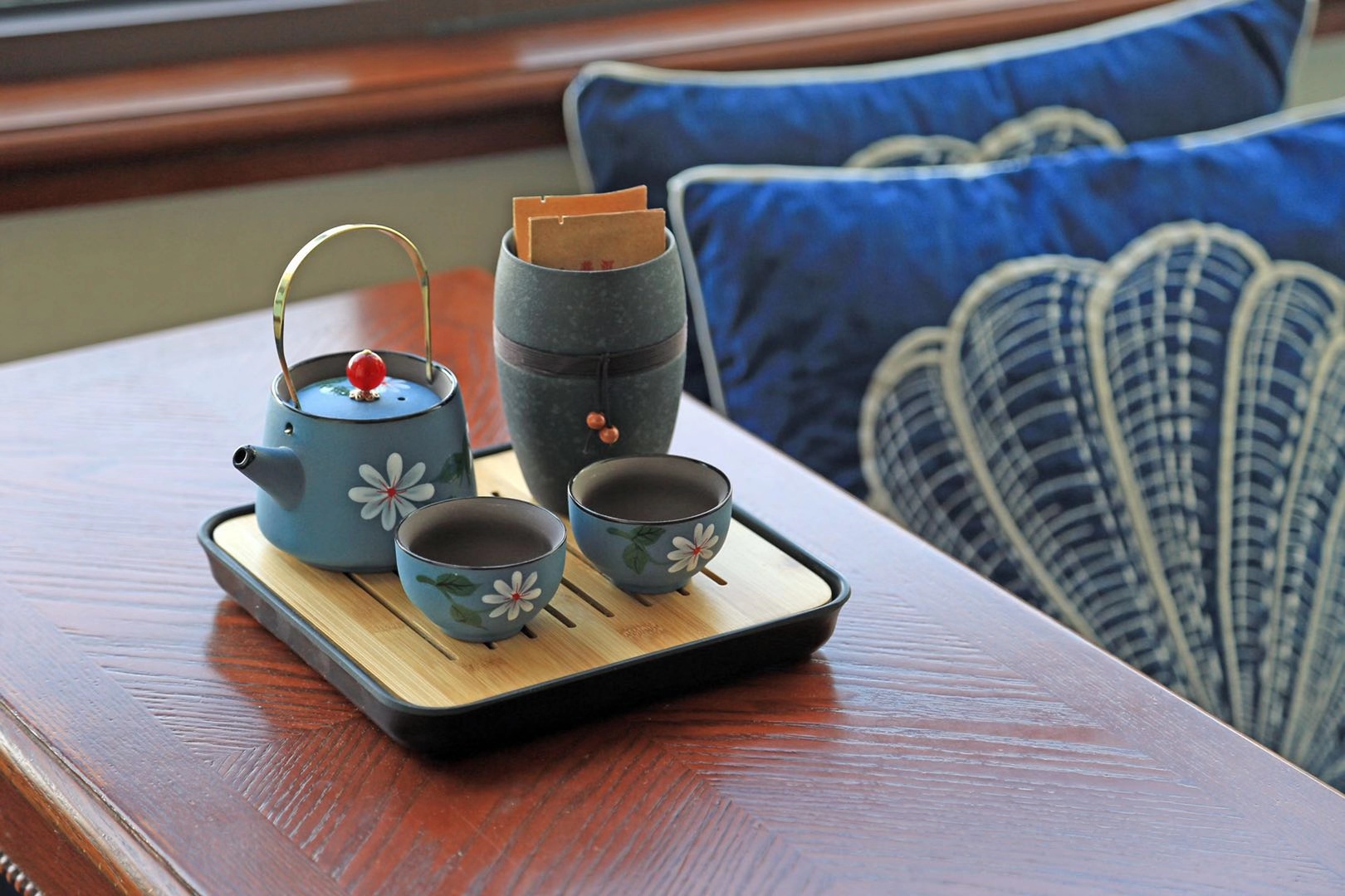 林间墅栖涧家庭房（冥想角落＋星海夜话＋茶台）