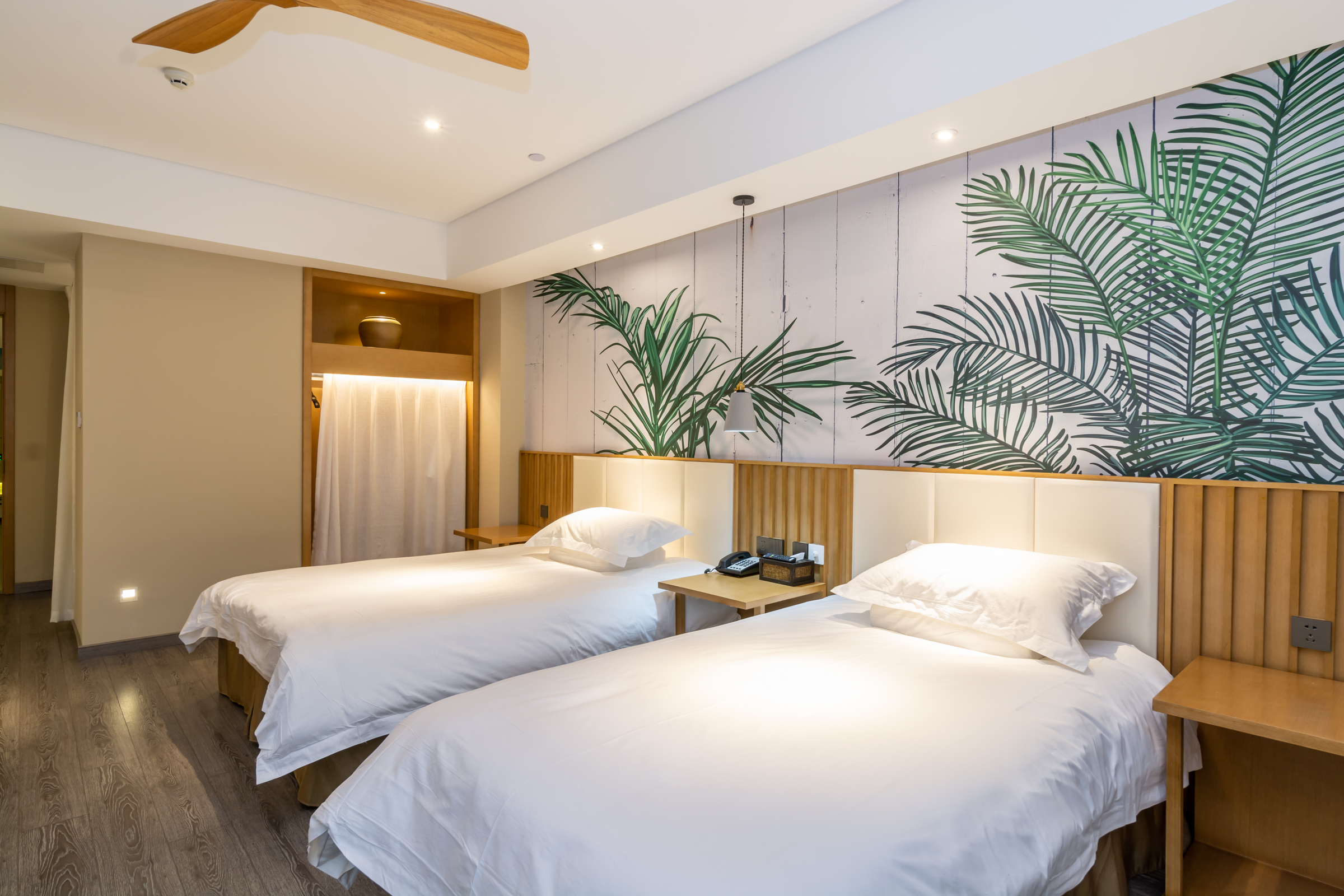 亲子家庭双床房