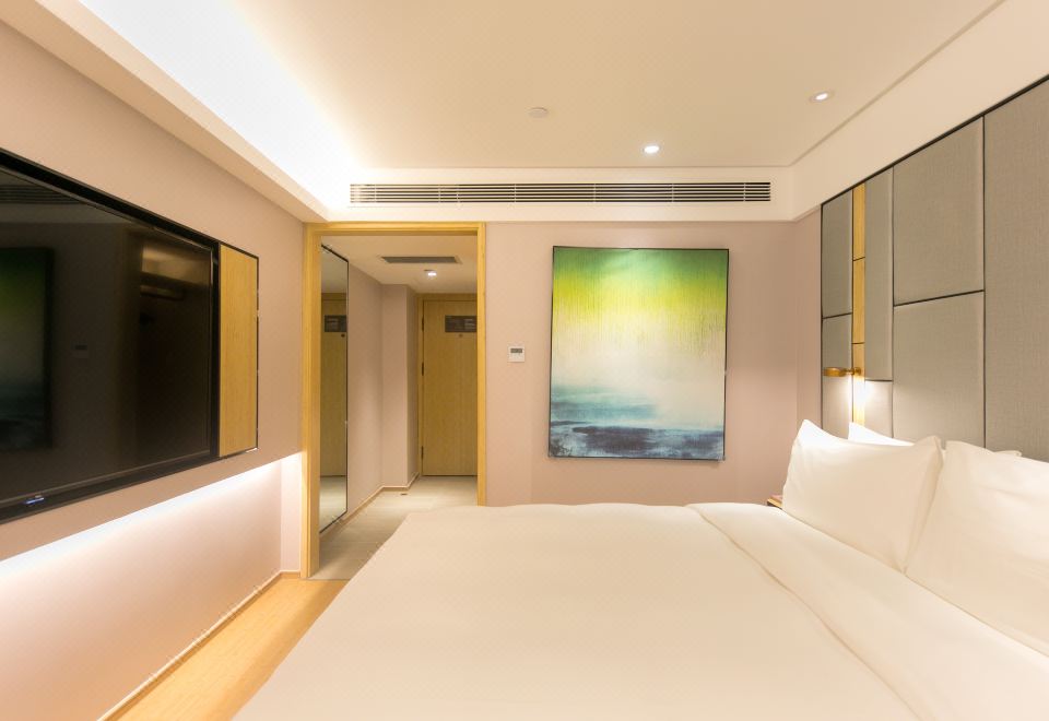 大床房+静谧空间+甄选安稳助眠+禅意茶席