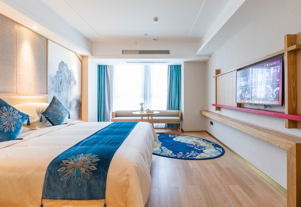 Kaiyuan Manju Hotel (Ningde Fuding Binjiang)Zero Pressure Leisure River-View Double Bed Room