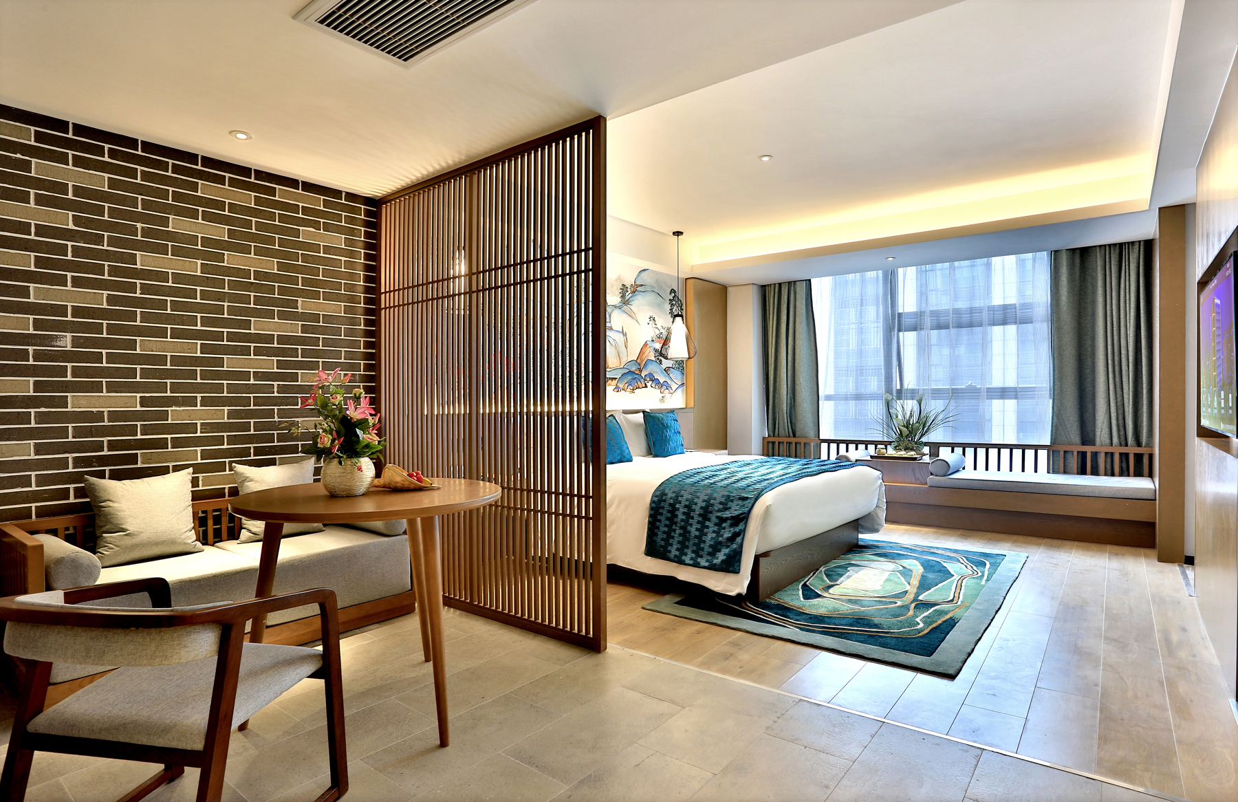 MEHOOD LESTIE Hotel (Hangzhou Xixi Wetland Science and Technology City)柏叶豪华大床房（慕思床垫+箭牌智能马桶）