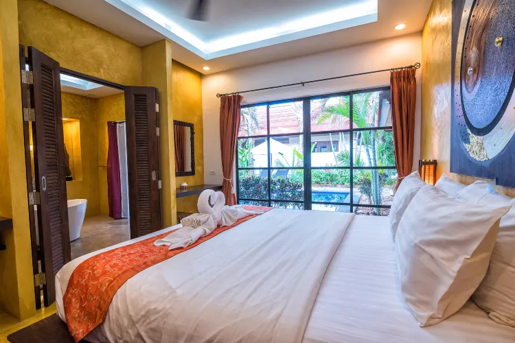 วิลล่า, 2 ห้องนอน, สระว่ายน้ำส่วนตัว