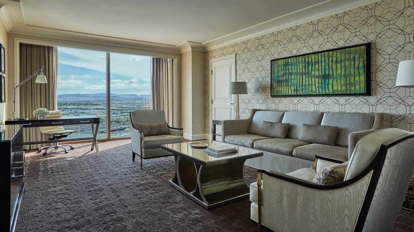 體育場景一臥室特大床套房