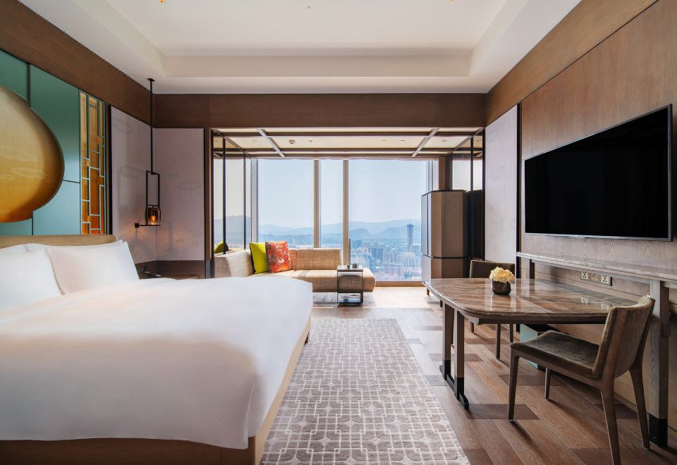 城際美景大床間「俯瞰福田都市中心」