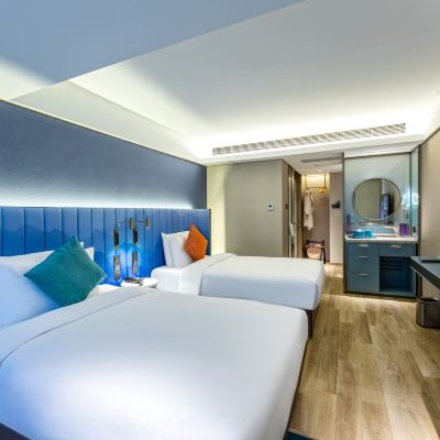 心悅高級標準房[小冰箱+55寸投屏電視] 蘇州觀前街漫心飯店優惠