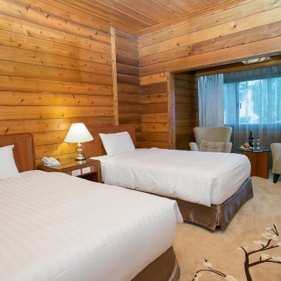 精緻市景雙人房 南投日月潭儷山林會館優惠