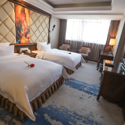 舒眠雙床房【深睡降噪+高端洗護沐+靜眠乳膠枕】 華隆麗都精品酒店（輝縣共城大道店）優惠