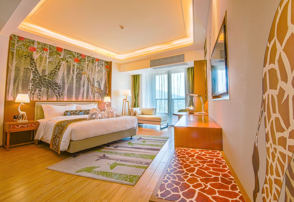 動物主題大床房