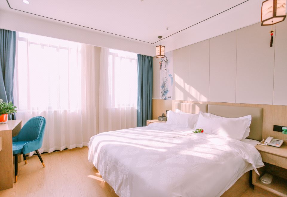 Qingmu Select Hotel (Ma'anshan Cihu Hi-tech Zone Tongjing) Selected Double Room