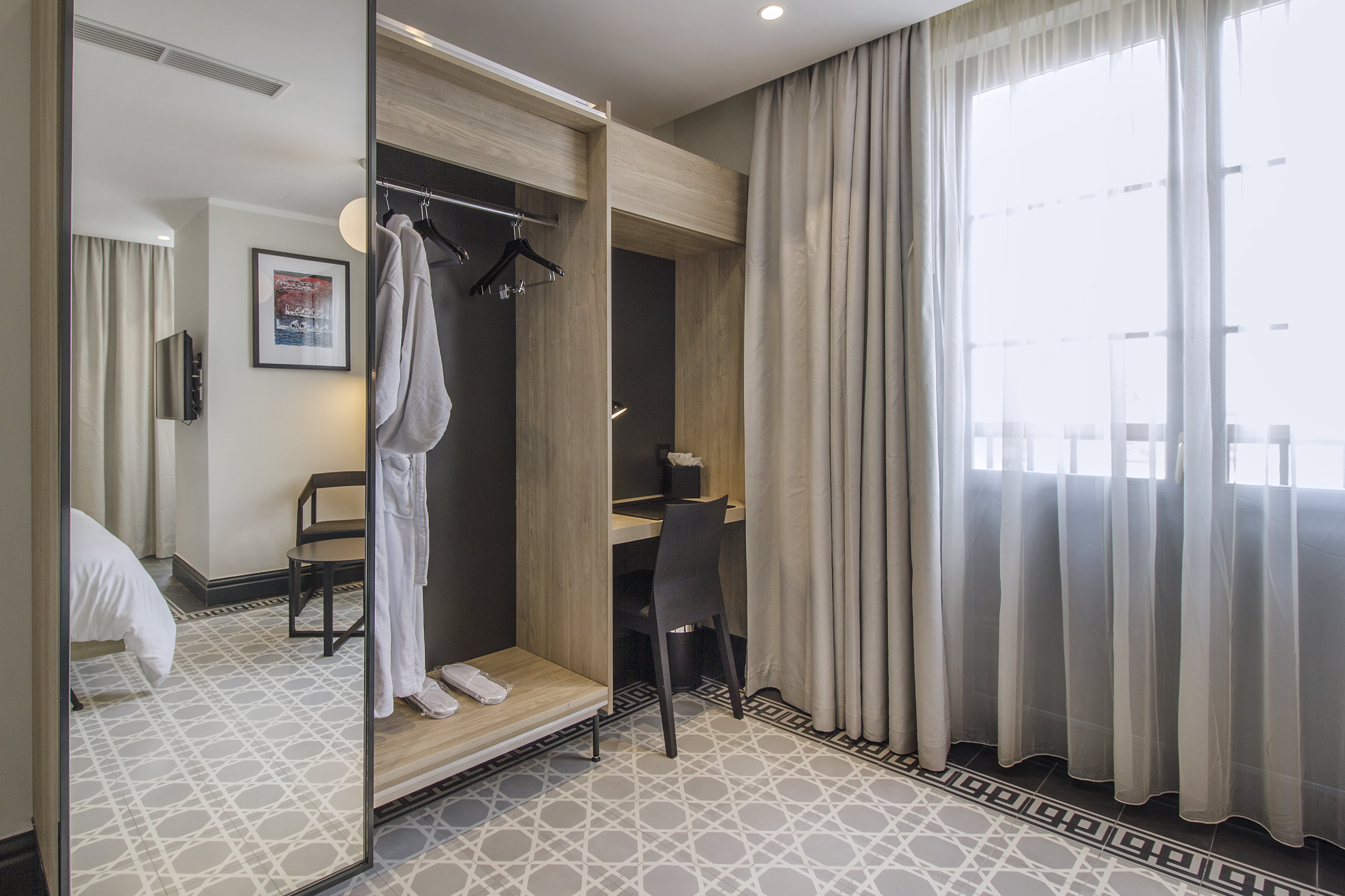 豪华双人房（带庭院）