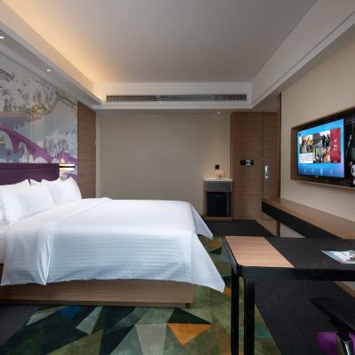 豪華大床房 杭州運河希爾頓歡朋飯店優惠