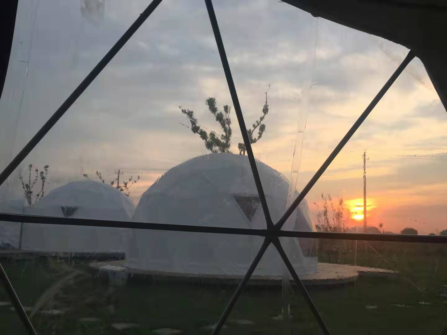 星空露營帳篷雙床房