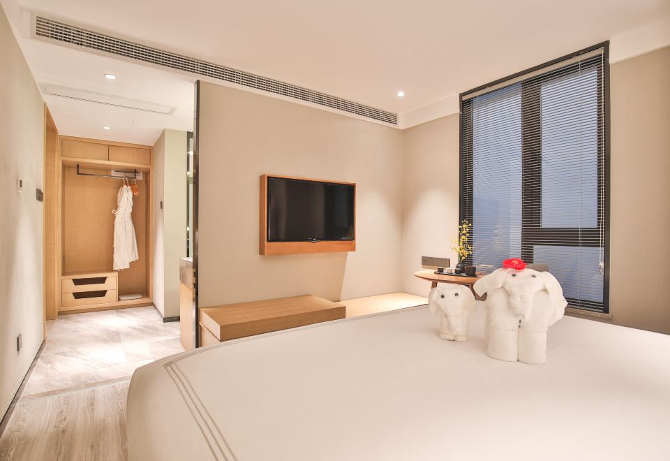 雅·商大床房（2号楼内窗房）