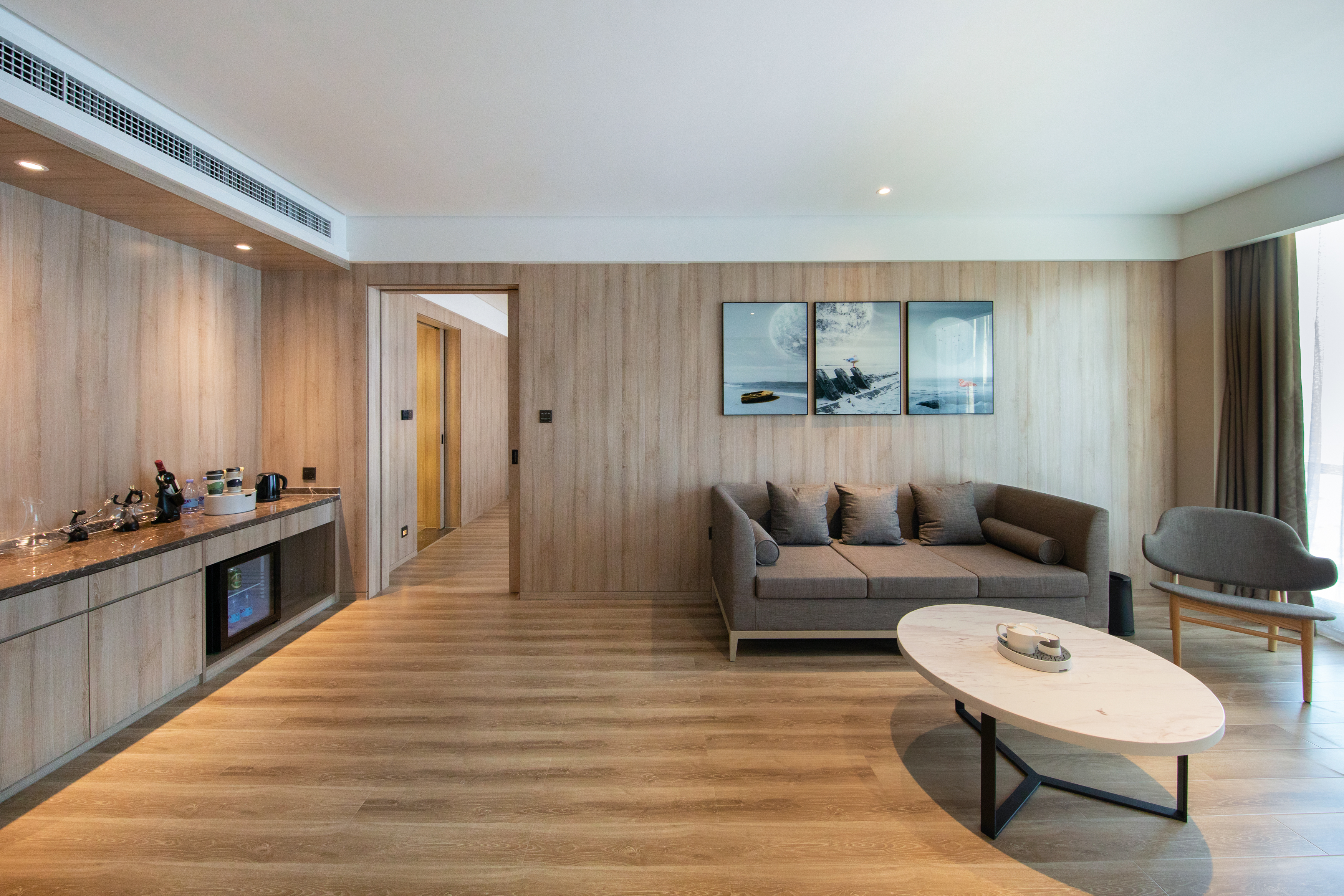 几木套房（裸棉床品+迷你冰箱+深睡记忆枕）