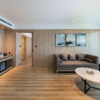 幾木套房（裸棉床品+迷你冰箱+深睡記憶枕） 珠海香洲奧園廣場亞朵酒店優惠