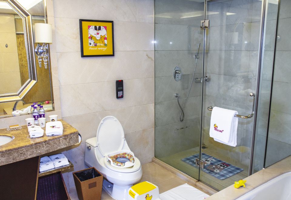 小黃鴨主題大床房