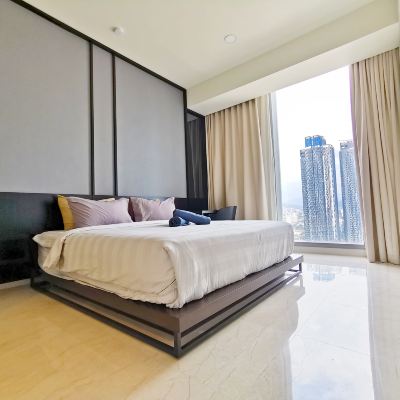 One Bedroom Spectacular Suite (KLCC View) Kupon Tropicana The Residences KLCC by Luxury Suites Kuala Lumpur