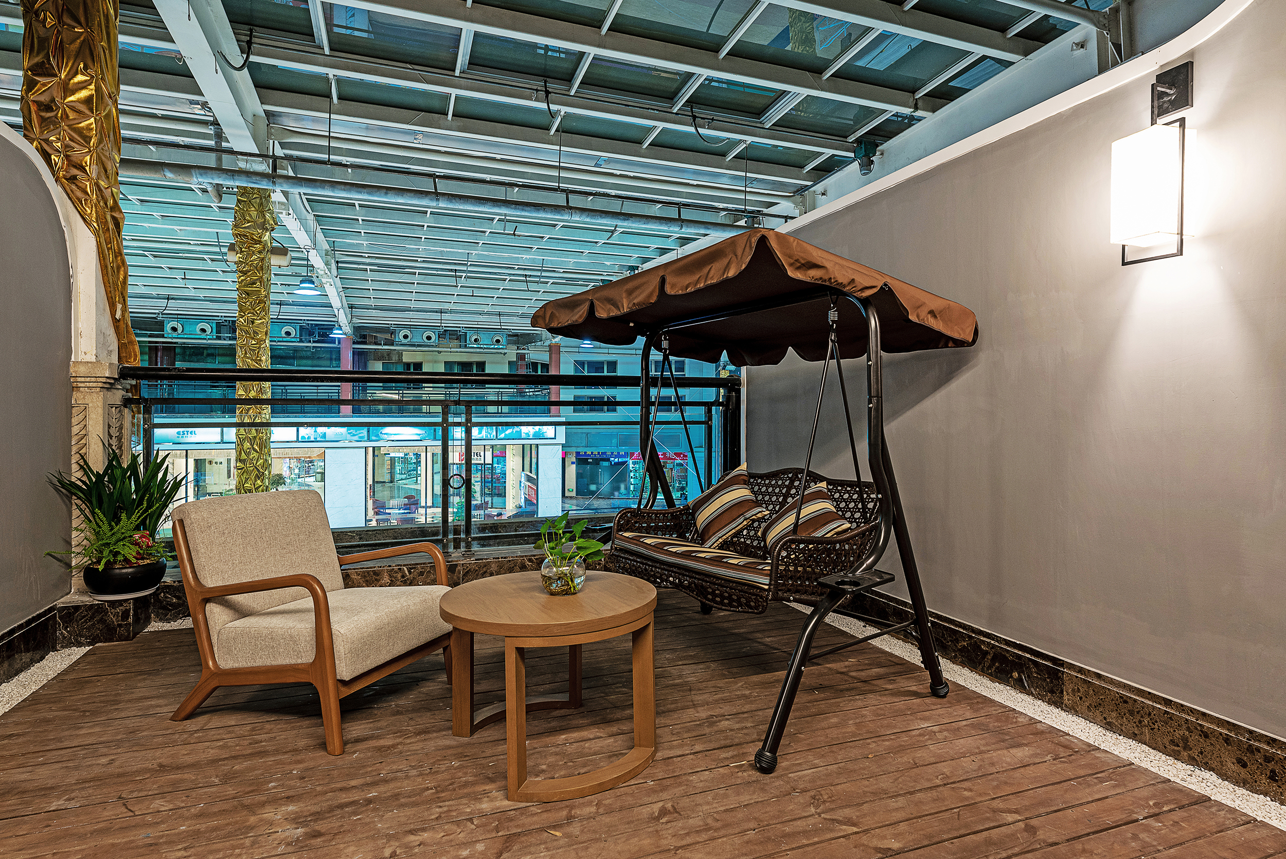 丽致露台双床房