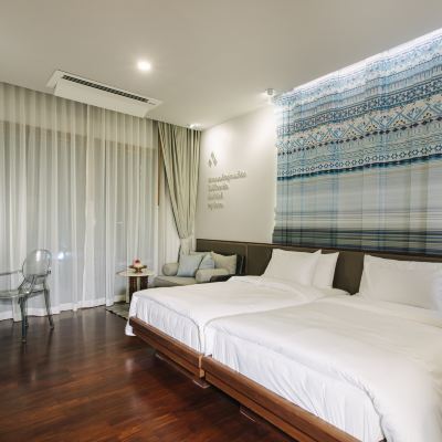 奢華雙床房帶私人陽台-禁煙 T遺產酒店 （SHA Certified）優惠