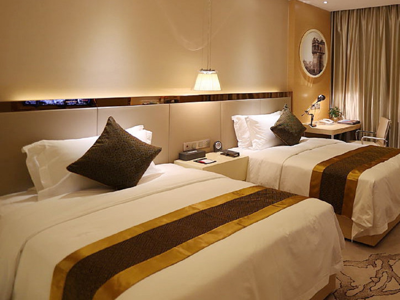 豪华江景双床房