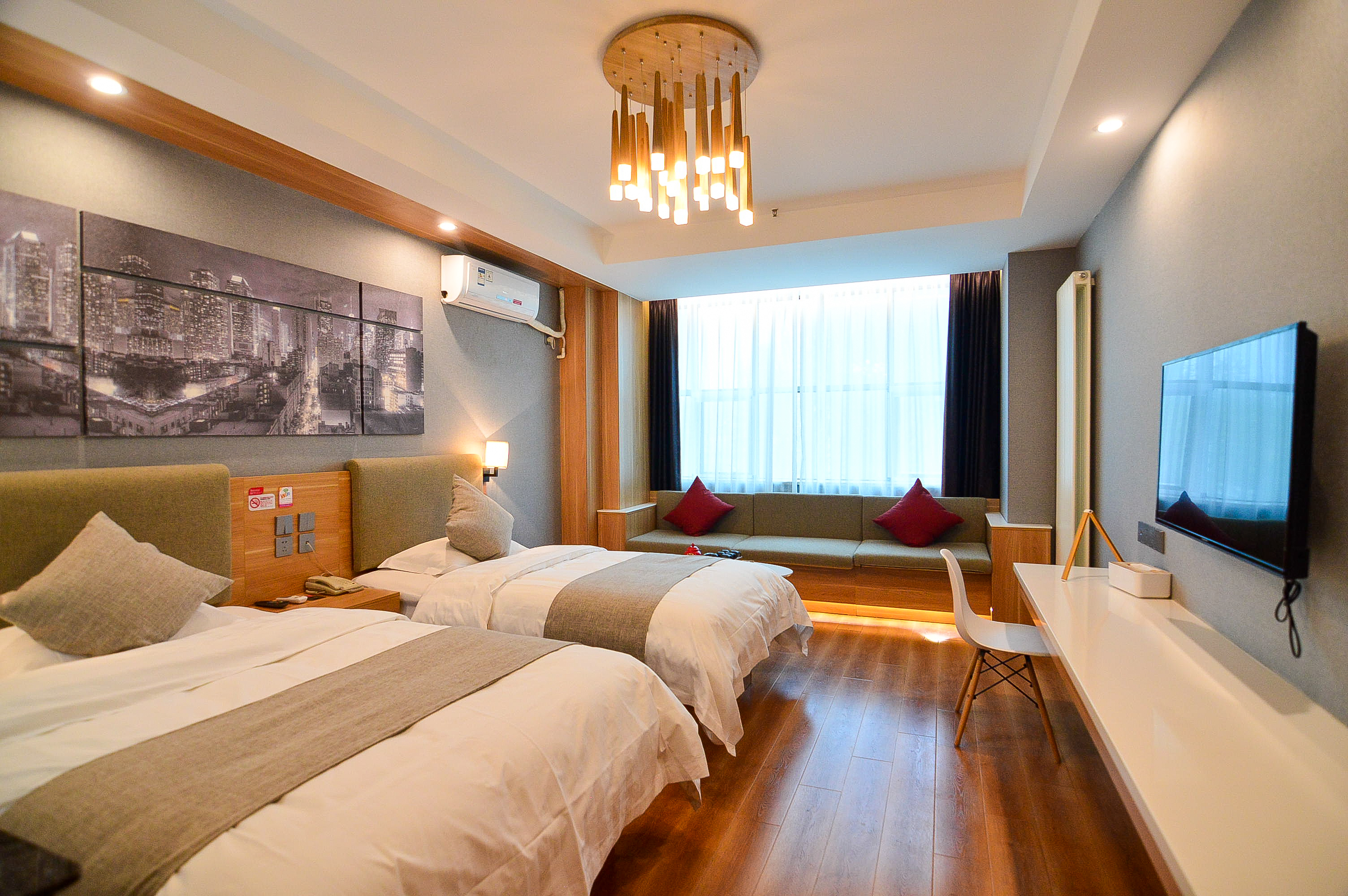 花园尊享双床房