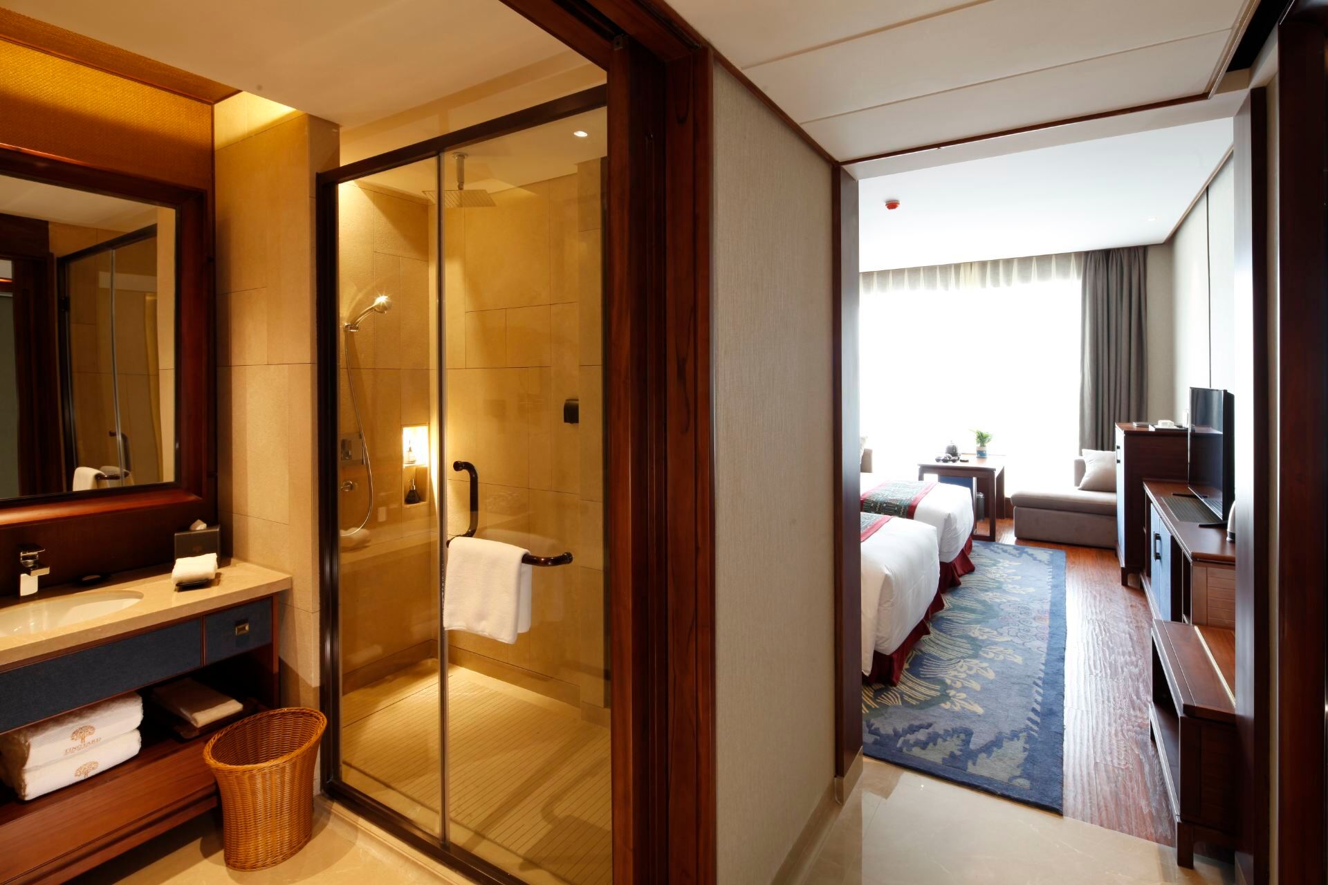 Grand House Tingyue LinzhiGuantang Cloud View Twin Room