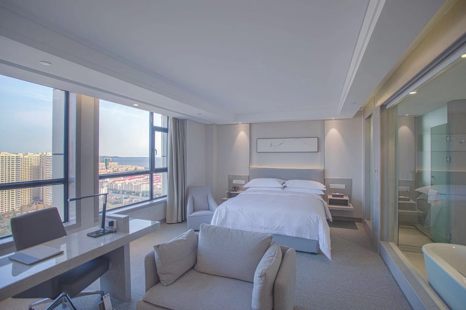 Sylvia Hotel行政海景大床房（地暖）