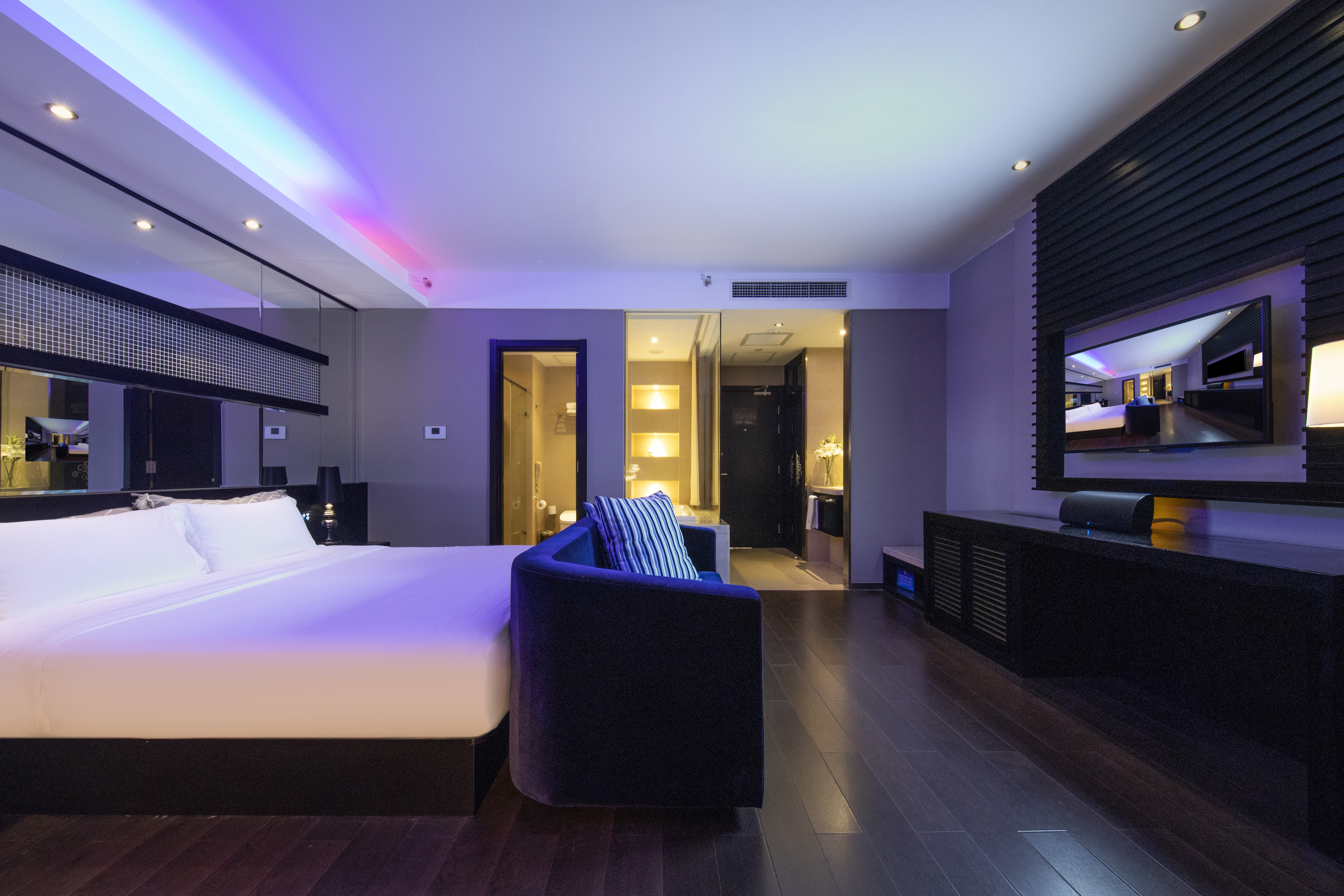 Crystal Orange Beijing JiuXianQiao精选大床房（小冰箱＋深度睡眠枕）