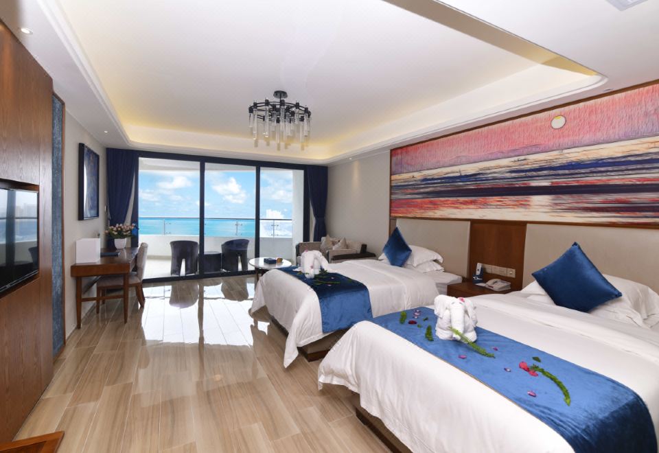 尊尚海景双床房