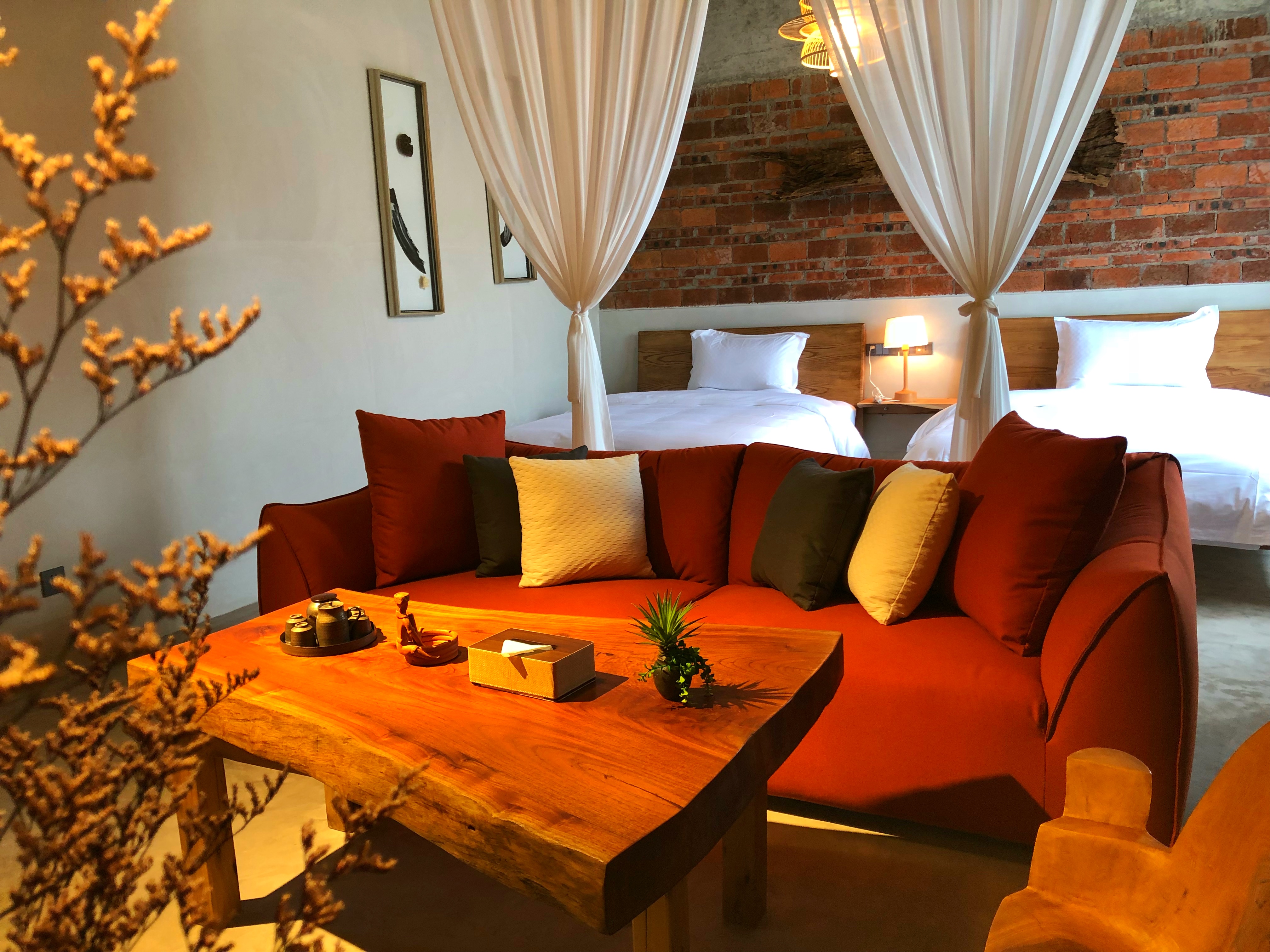 鳳凰花開雙床房