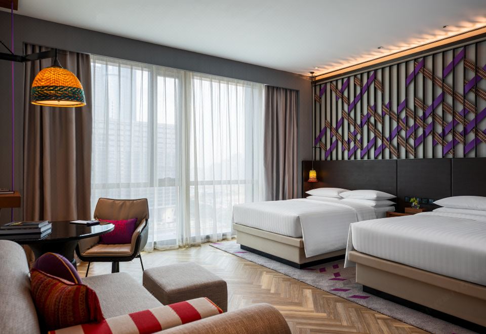 豪华双床房（设计新潮+网红打卡）