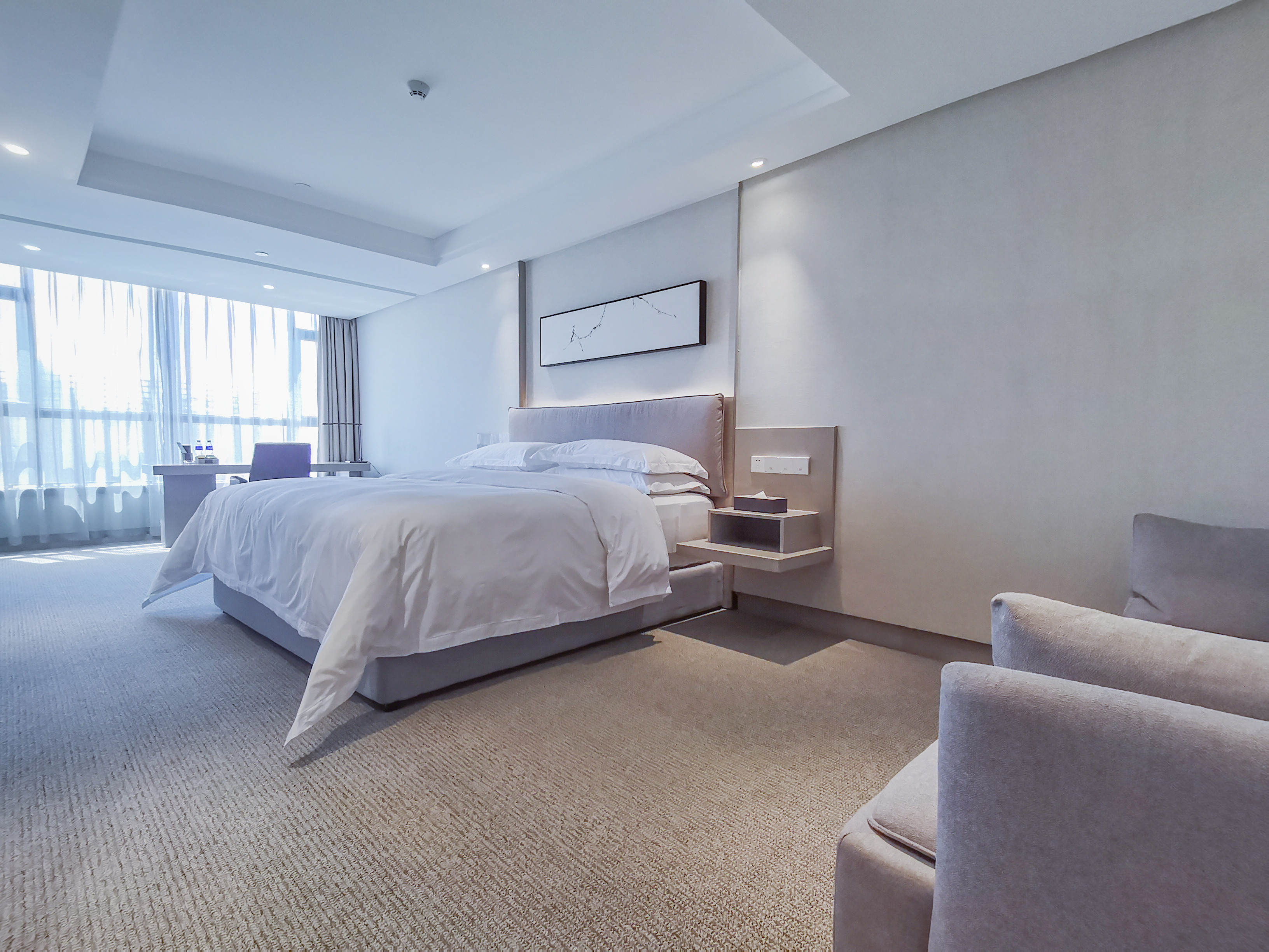 Sylvia Hotel豪华商务大床房（地暖）