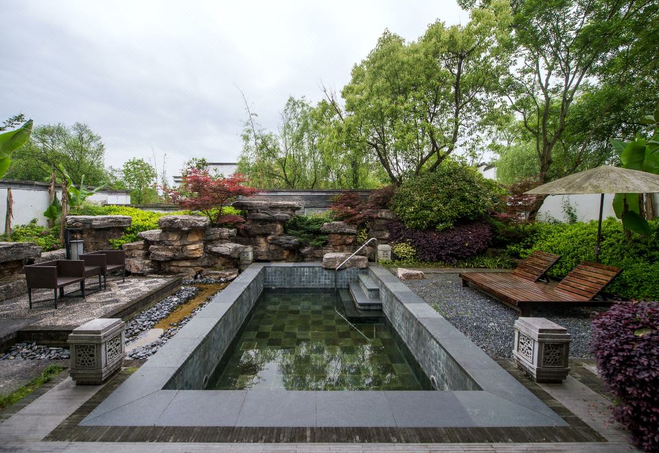 瑤月泳池別墅雙床房