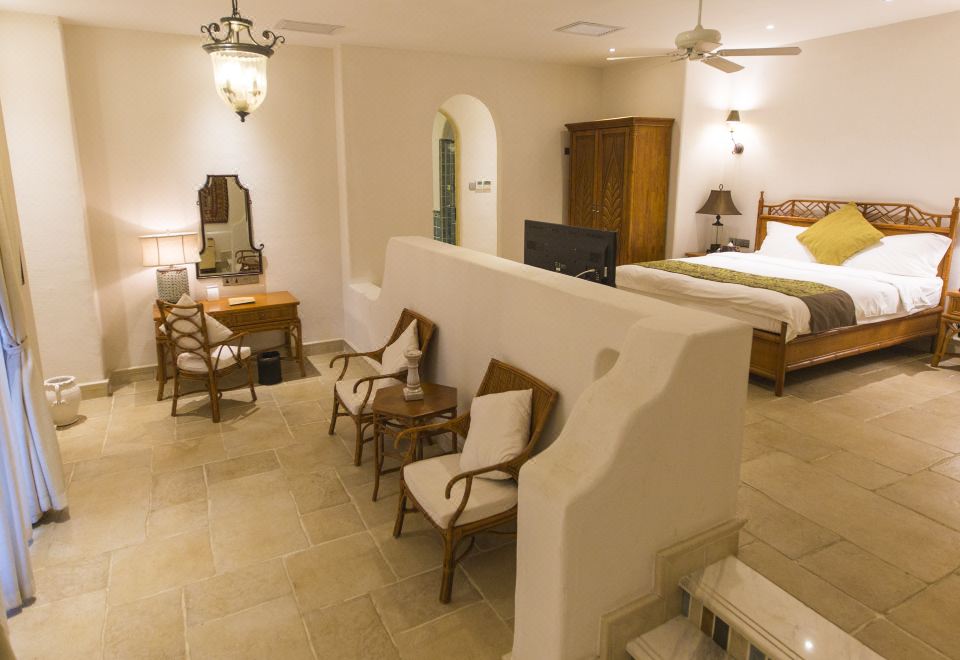 復古城堡大床房