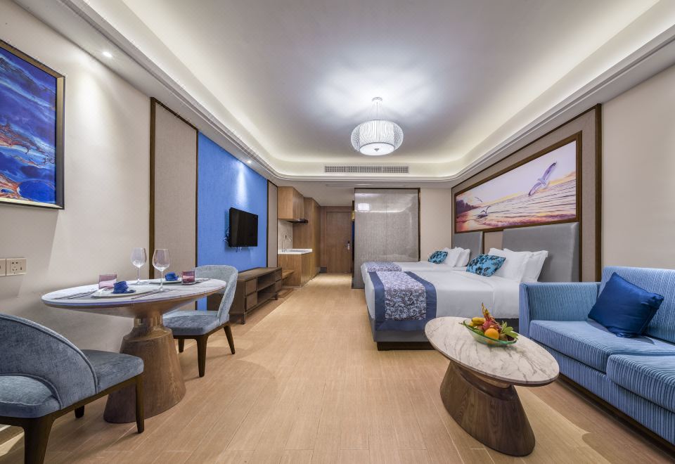 云端海景双床房